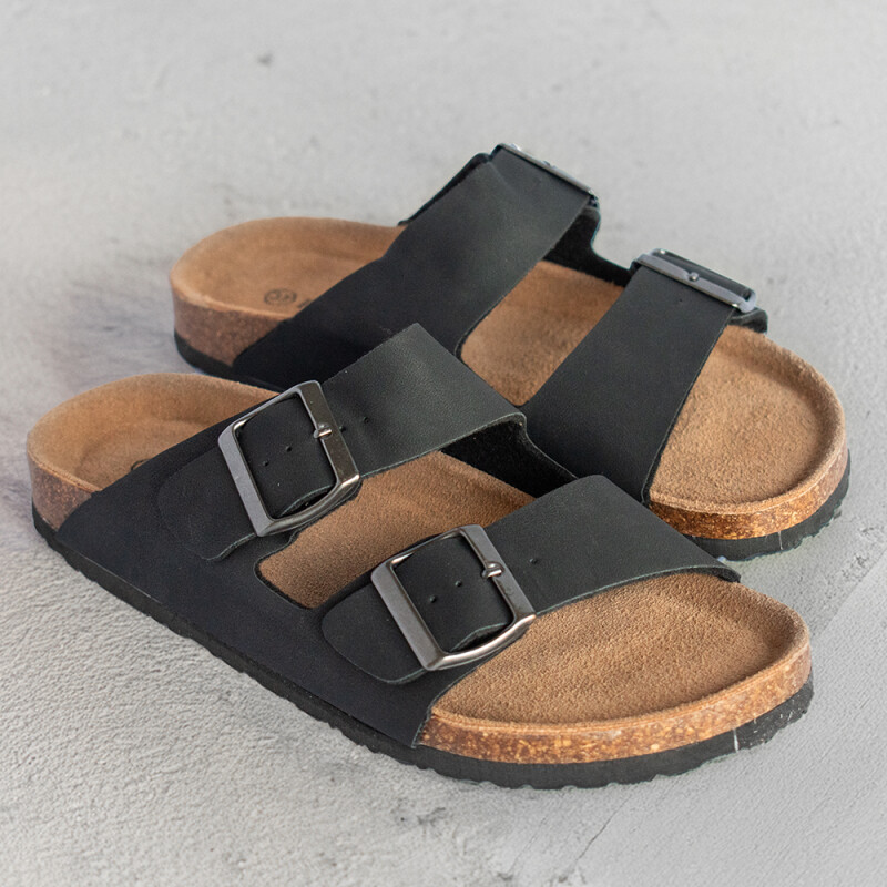 Sandalia de dama Panama Jack BLACK