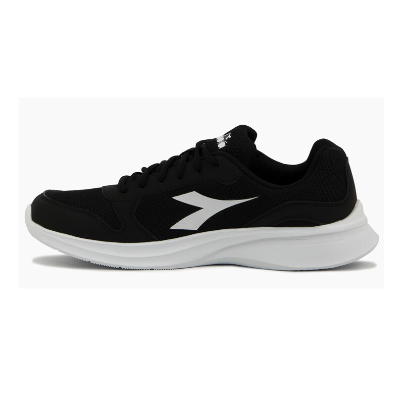 Diadora Champion Hombre Running ROBIN 4 Negro-Blanco