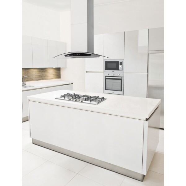 Campana Curva James 60 Cm Acero Inoxidable CAMPANA JAMES CURVA 60CM INOX 60004