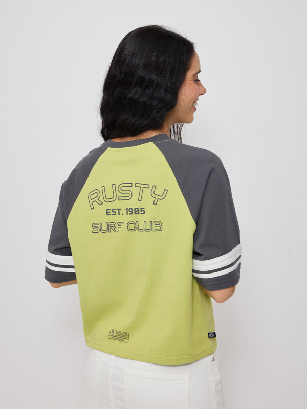 T-SHIRT NAYAN RUSTY Verde