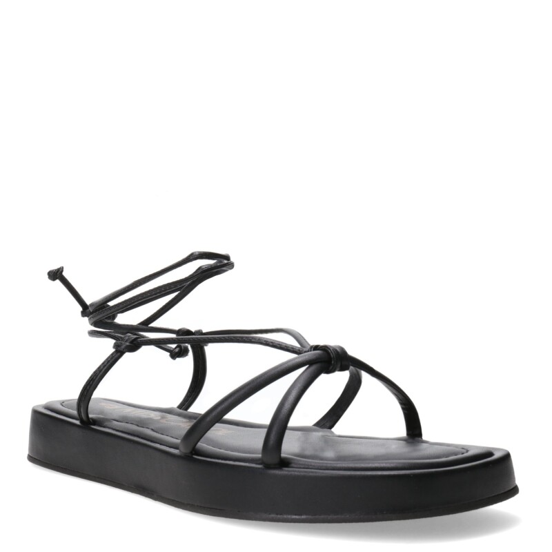 Sandalias de Mujer Miss Carol SINF con tiras para atar Negro
