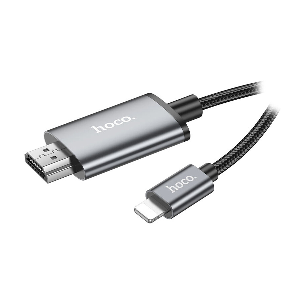 Cable Hoco Ua27 Lightning A Hdtv 2m - ADAPTADOR HOCO UA27 LIGHTNING A HDMI 2M 