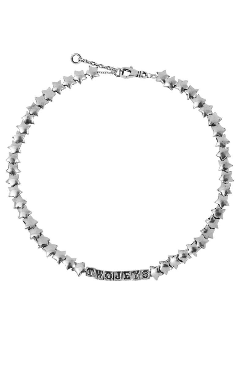 Twojeys Stars Necklace Plata Plata