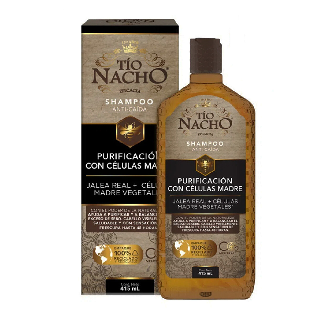 Tío Nacho Shampoo Purificación Células Madre 415 ml 