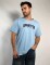 Remera estampada Buley Celeste