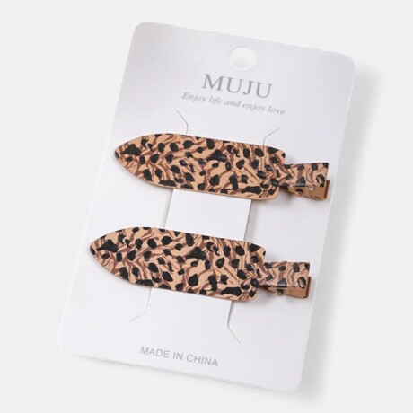 Set De Broches x2 Para Cabello Animal Print Set De Broches x2 Para Cabello Animal Print