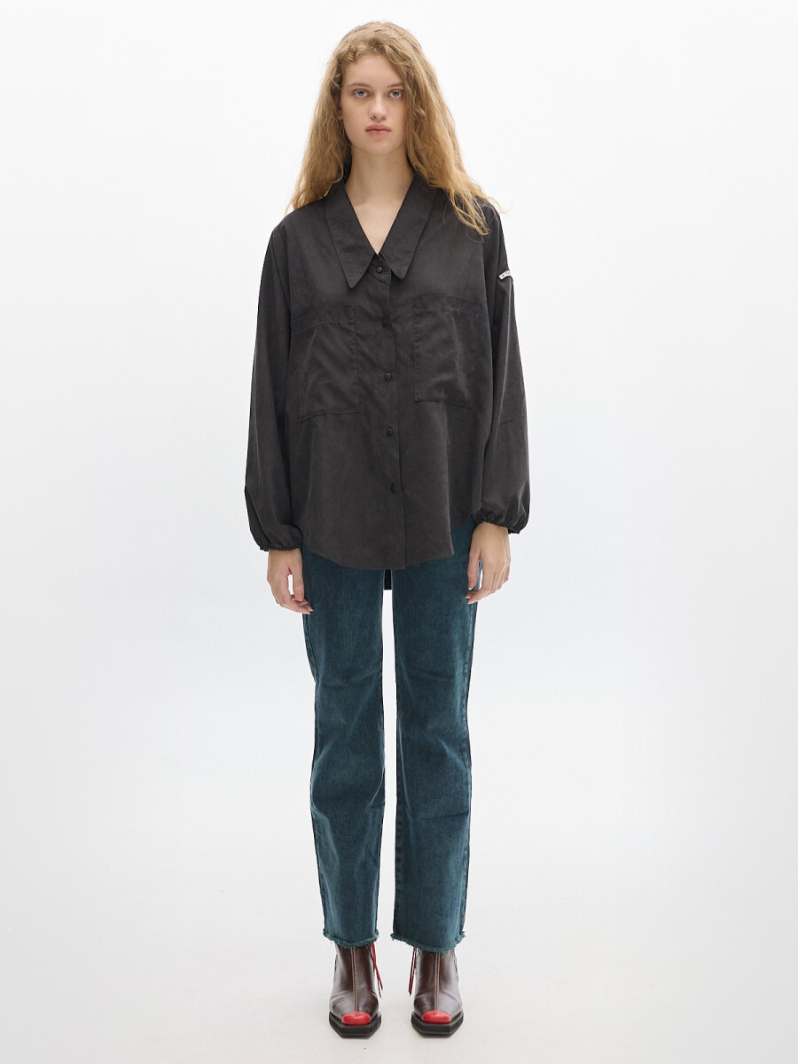 Camisa Cisne - Negro 