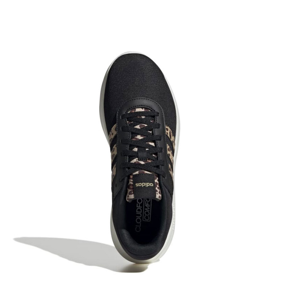 Championes de Mujer Adidas Lite Racer 4.0 W Negro - Beige - Blanco