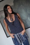 Lagoon Top vol2 Azul Marino / Plateado
