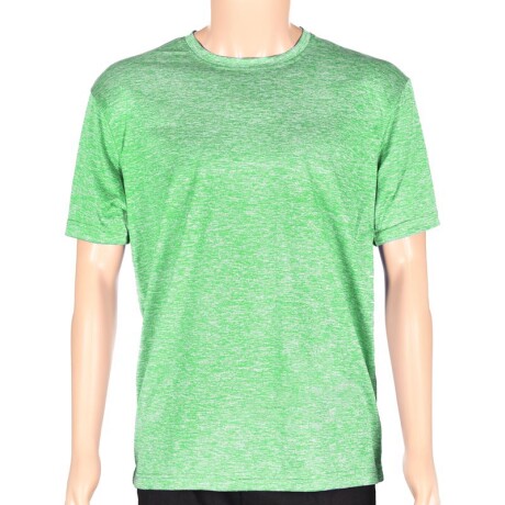 Camiseta Dry Fit Jaspeada Verde fluo