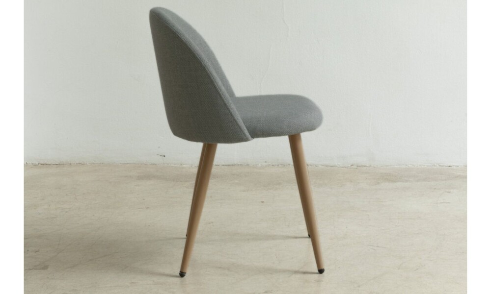 Silla MAYTE en Tela Gris Melange
