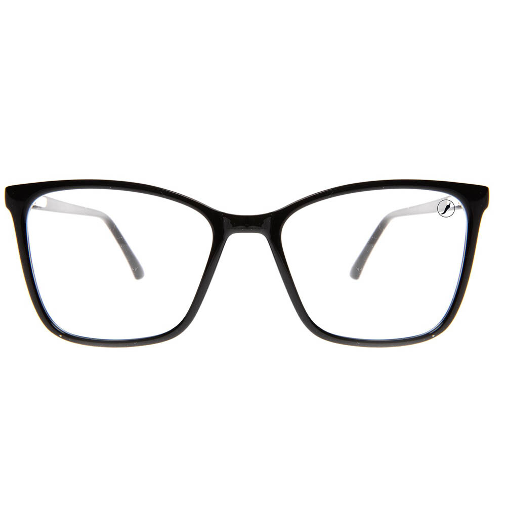 Lentes de Sol Chilli Beans Otica Cuadrado Mujer Negro/Negro