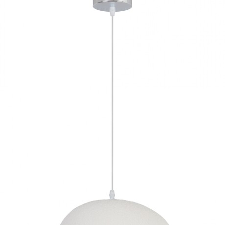 Colgante En Poliestireno Para Techo Incluye Cable 30 Cm Blanco