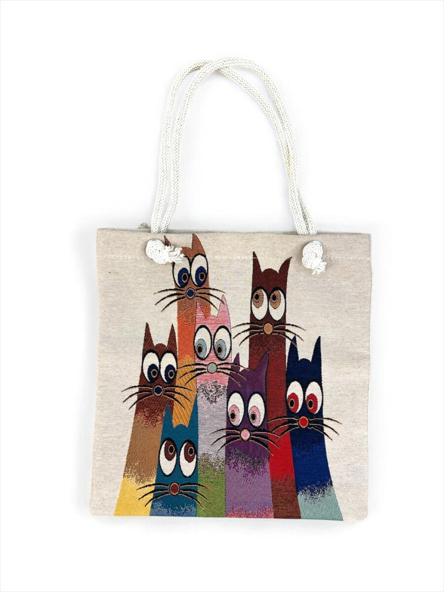 TOTE BAG GATITOS - Modelo 7 