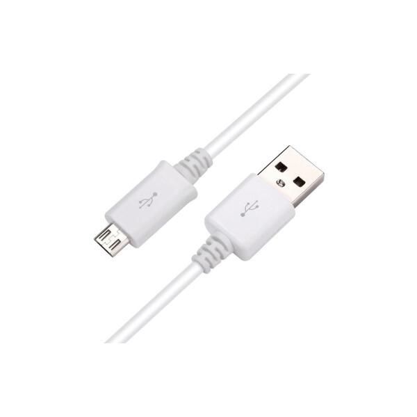 Cable Samsung microUSB Samsung 1.5 metros color blanco Cable Samsung Microusb Samsung 1.5 Metros Color Blanco
