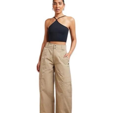PANTALON NIKE DAMA MODA W NSW WVN OS HR PANT OPP1 S/C