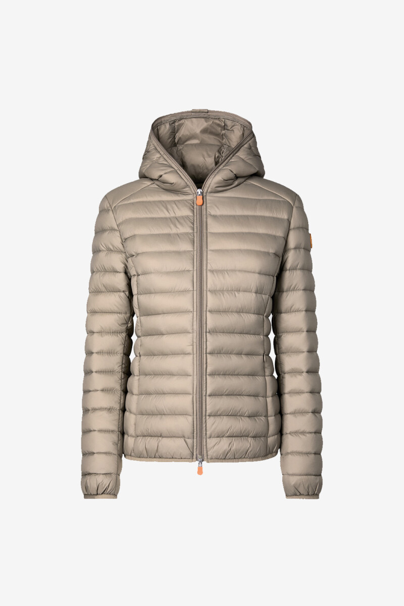 HOODED JACKET DAISY Gris