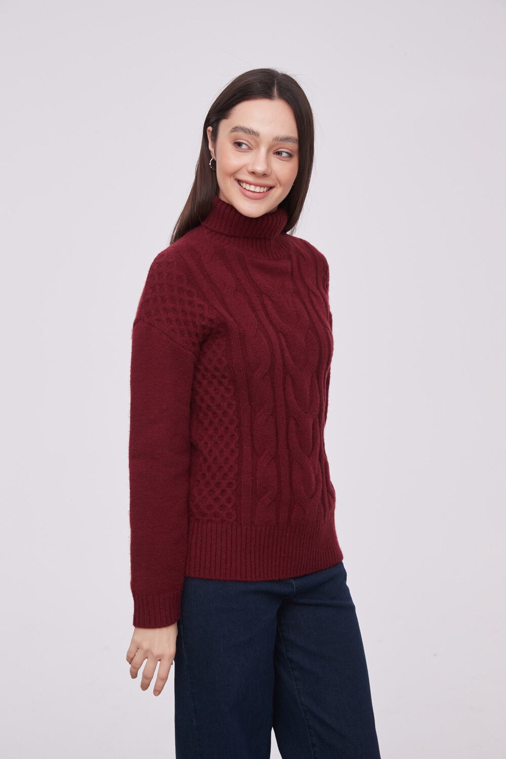 Sweater Somol Bordeaux Oscuro