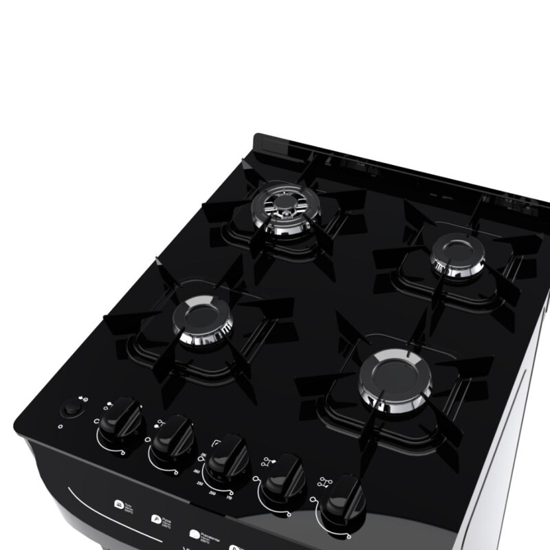 Cocina TEM Victoria 4H Negra Cocina TEM Victoria 4H Negra