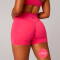 Short The No-Seam Pureluxe Tlc Short 4 Mujer Berrylicious/lush Berry