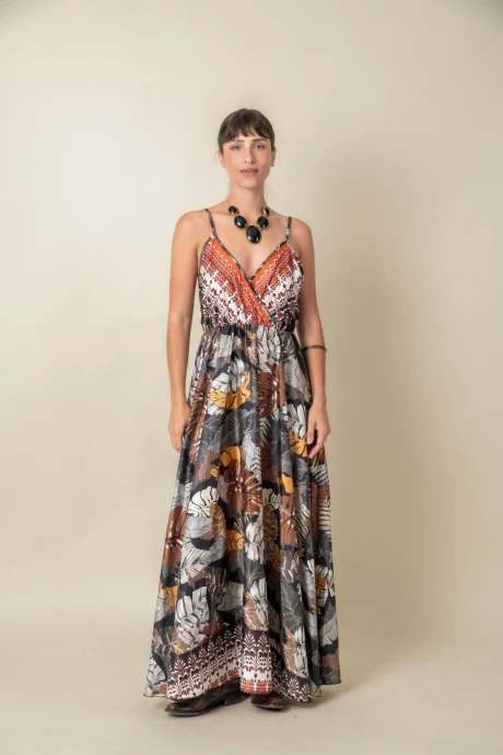 VESTIDO SHEET Negro