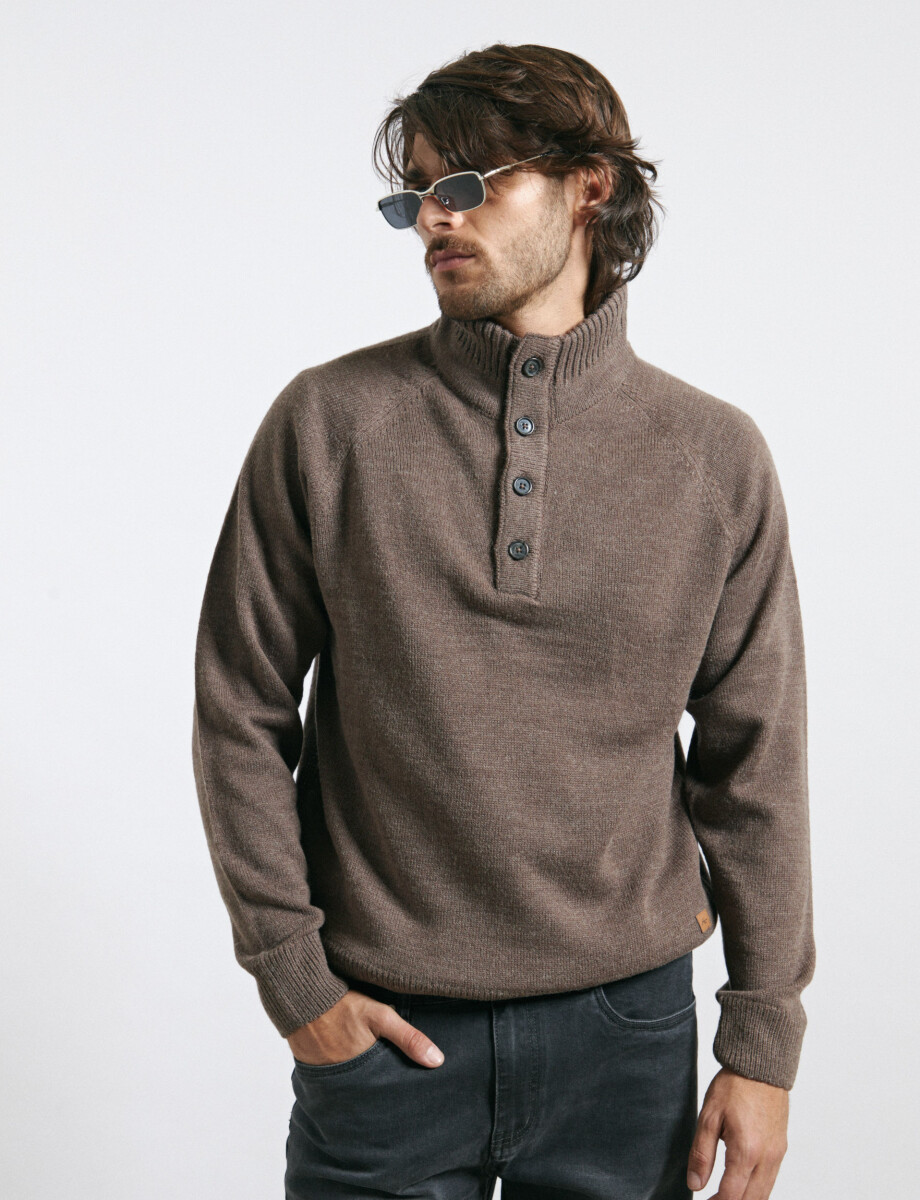 SWEATER HARRY - Marron 