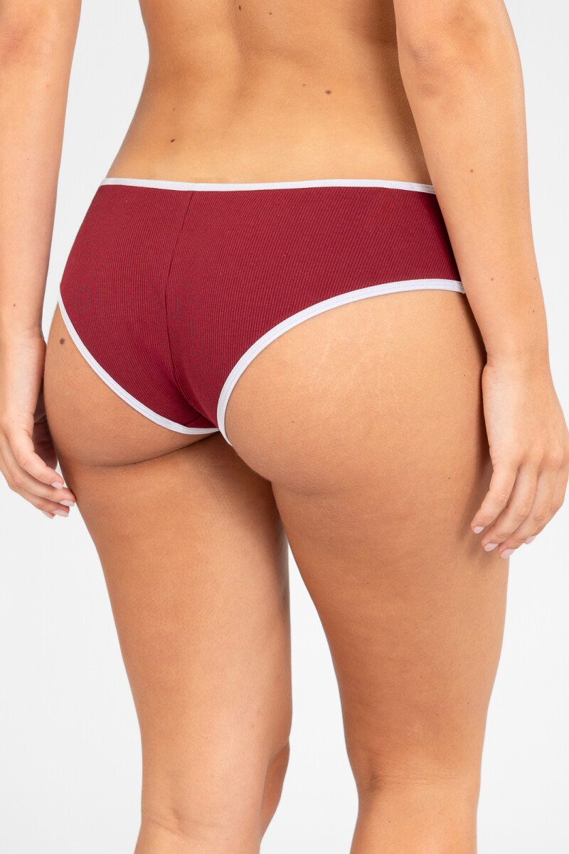 Bikini sole Bordeaux