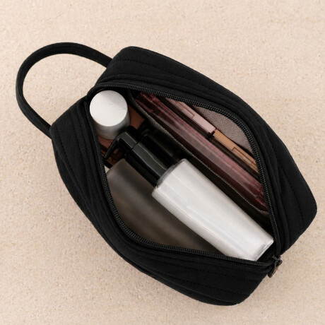 Neceser con asa Velvet BLove Negro