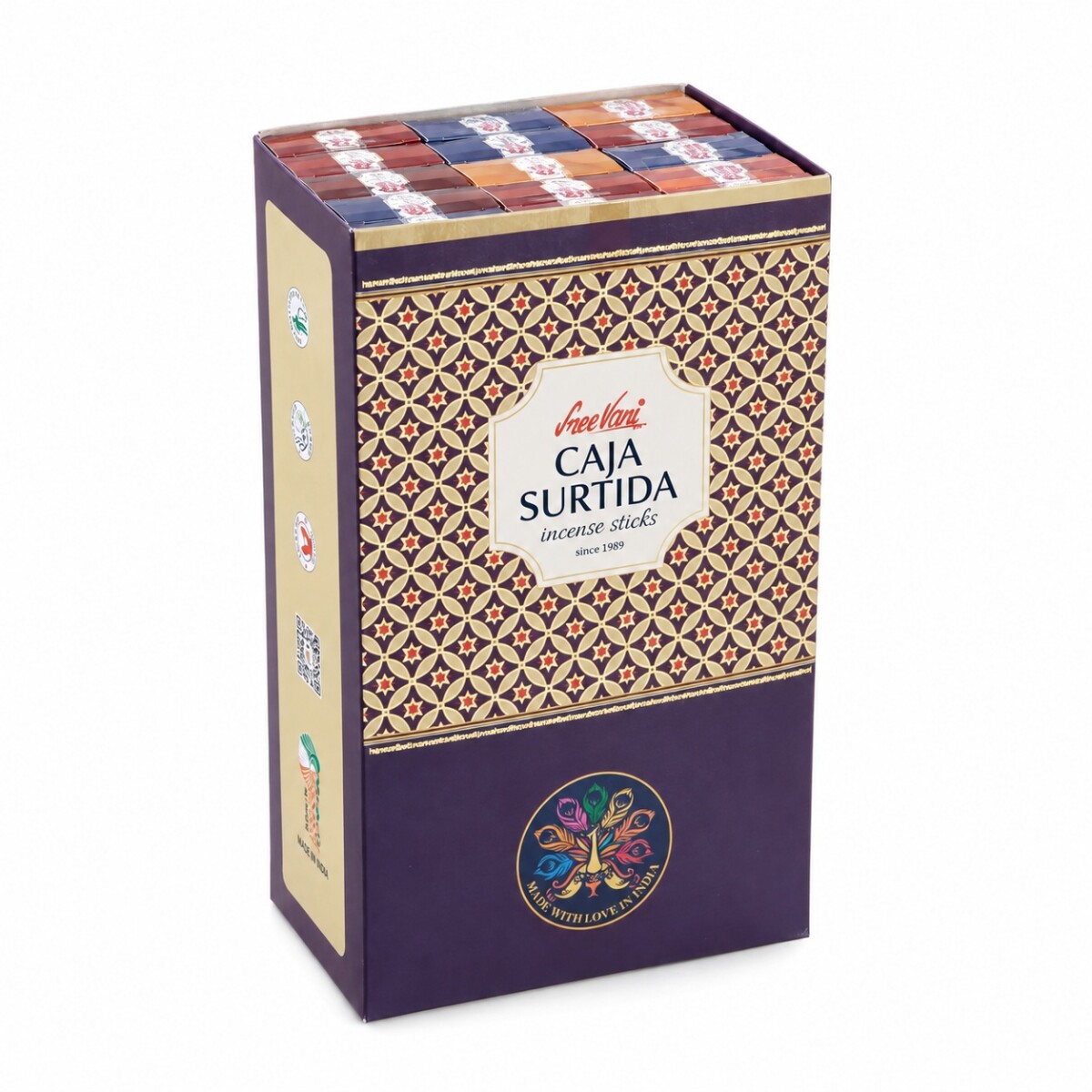 INCIENSO AUTENTIC SERIES SREE VANI CAJA X12 - Caja Surtida 