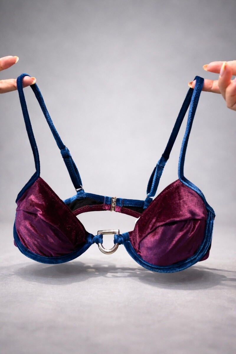 Estribo Bikini Top Violeta