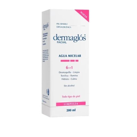 Dermaglós Agua micelar 6 en 1 200 ml Dermaglós Agua micelar 6 en 1 200 ml