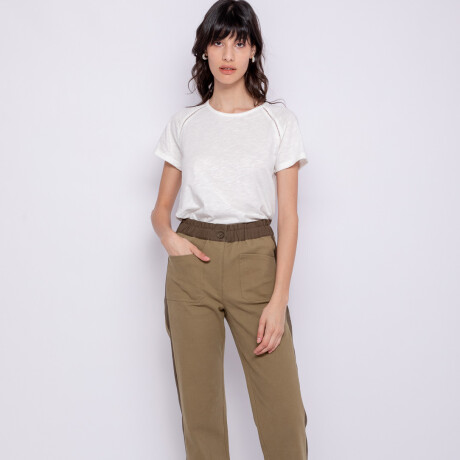 PANTALON ROCKE Verde Seco