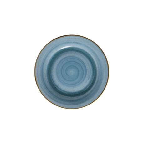 Plato Llano de Porcelana Azul 20 cm Artisan Plato Llano de Porcelana Azul 20 cm Artisan