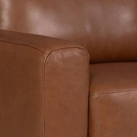 Rinconera Como - Cuero Advanced - 2 + Chaise derecho Maverick Telha (Preventa)