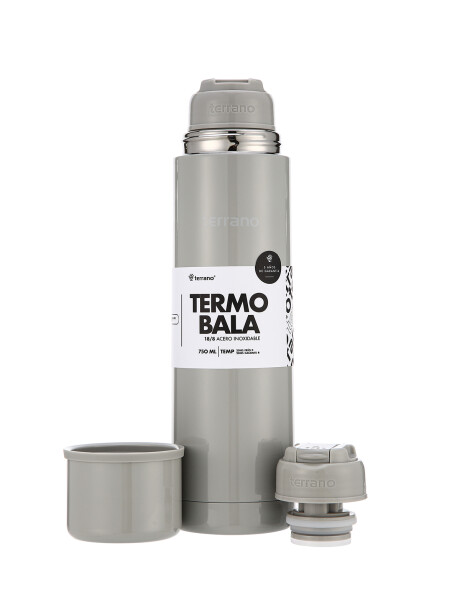 Termo Bala 750ML Metalizado Oliva Metalizado