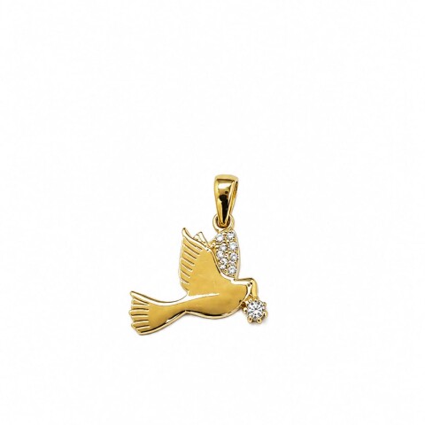 Colgante paloma de la paz en Oro 10 kt Colgante paloma de la paz en Oro 10 kt