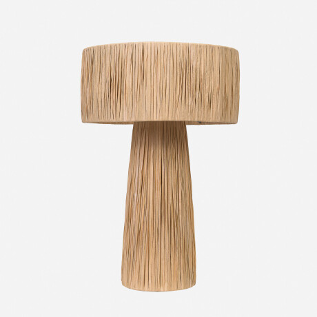 LAMPARA FIBRAS-NATURALES NATURAL-BEIGE DE MESA