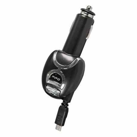 Cargador Para Auto Con Cable Retráctil FIFO Para Micro USB Cargador Para Auto Con Cable Retráctil FIFO Para Micro USB