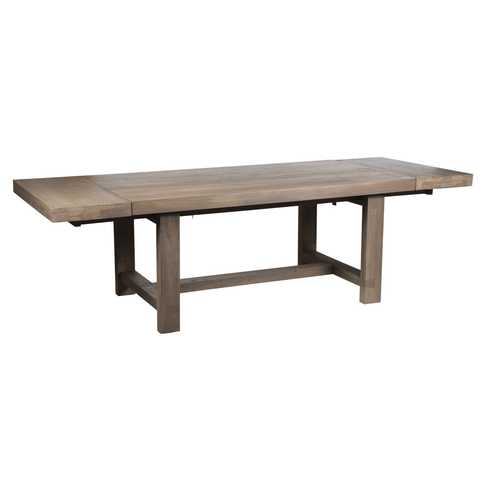 MESA DE COMEDOR PLEGABLE MADERA MARRON CAMPO