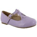 Ballerinas Infantiles Croco Kids con Hebilla Púrpura Claro