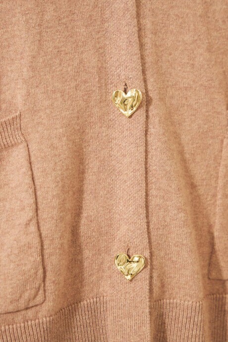 CARDIGAN MALENA TOSTADO