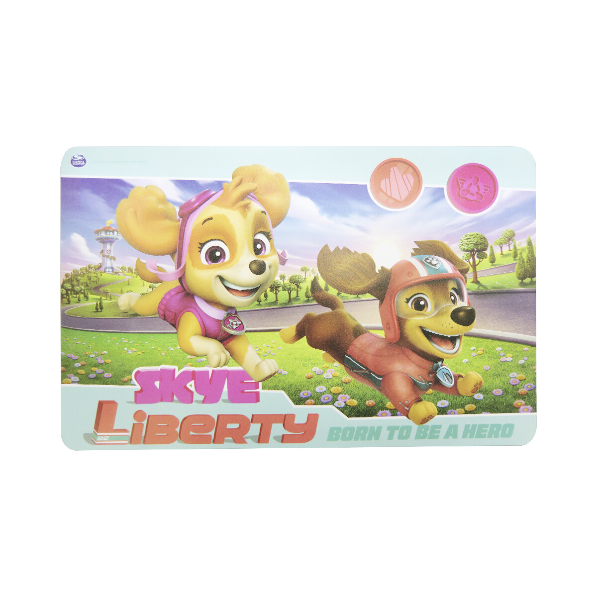 Individual Infantil Plástico Paw Patrol 27 x 42 cm - MENTA 