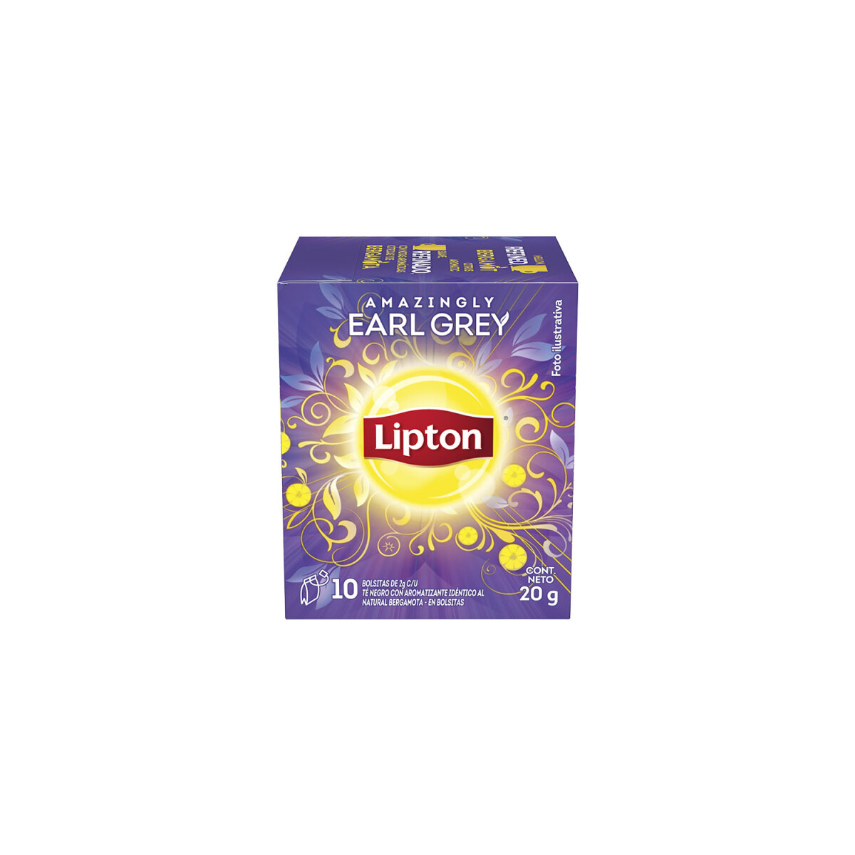 TE LIPTON AMAZING GREY x 10 sob 