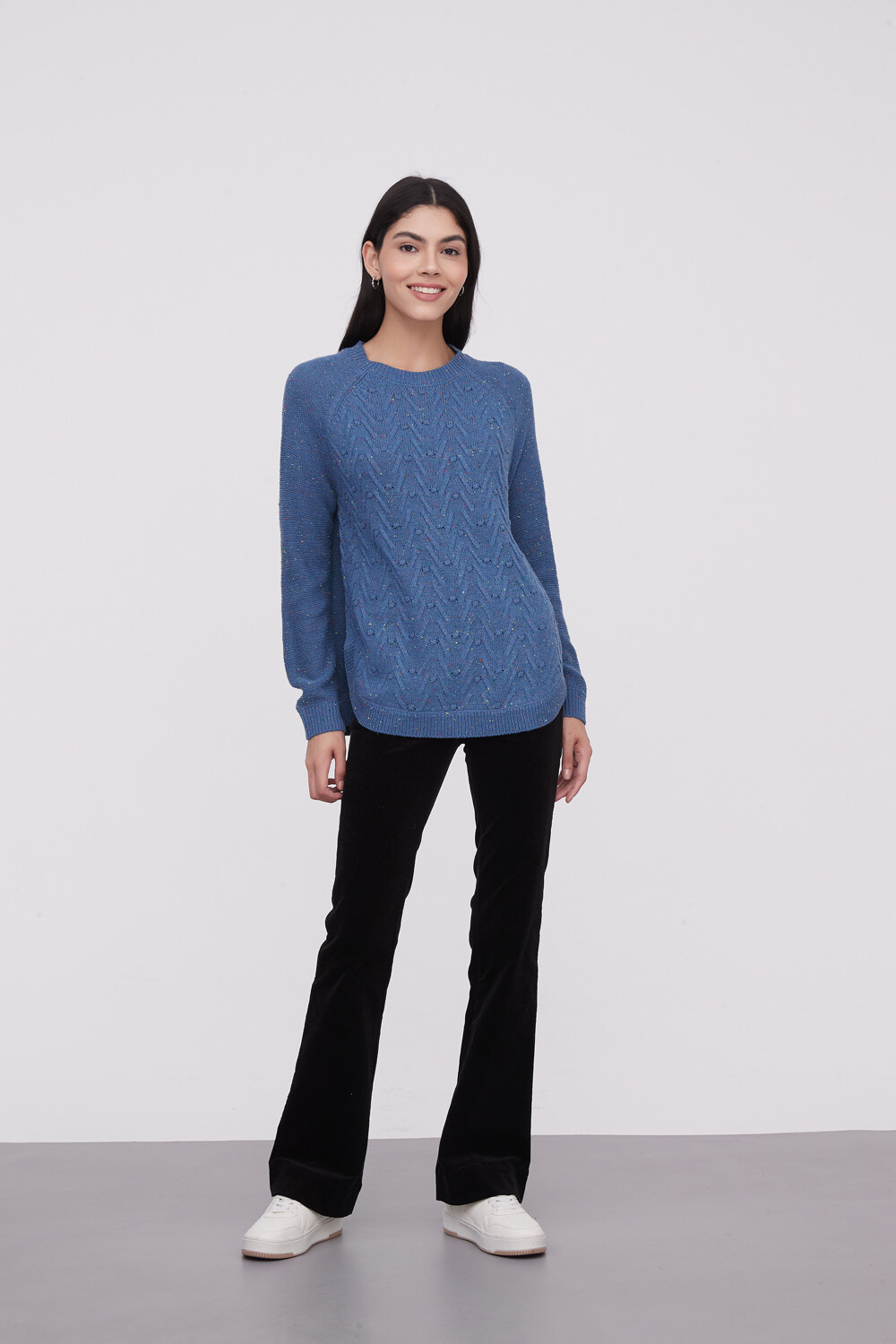 Sweater Pier Azul Piedra