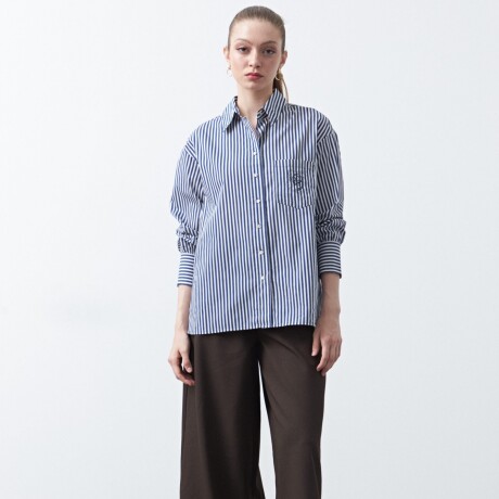 CAMISA FAREO Azul Marino