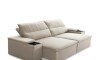 Sillón 3 Cuerpos Reclinable y Retráctil - Pavia Beige