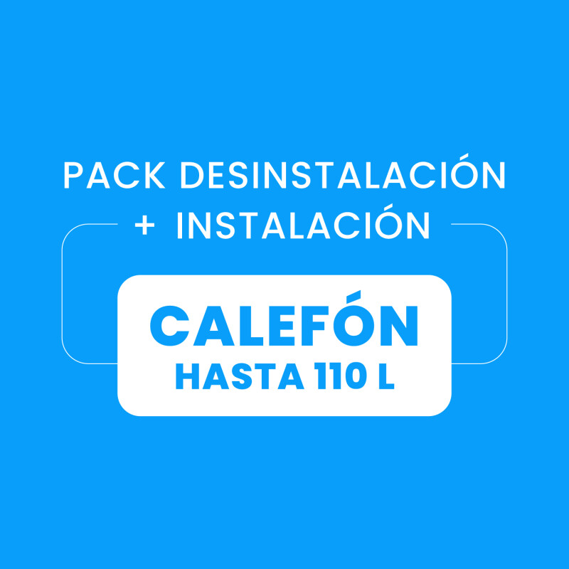 Desinstalación + Instalación de calefon hasta 110 Desinstalación + Instalación de calefon hasta 110
