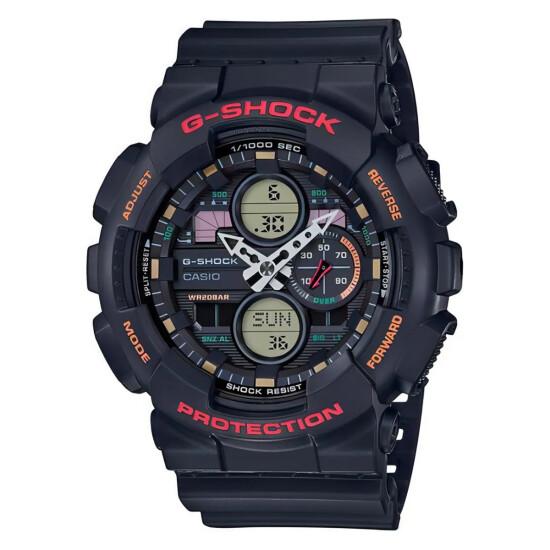 Reloj CASIO G-SHOCK GA1401A-4DR Resina Negro Esfera 52mm 0