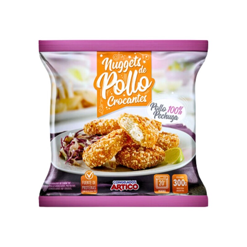 Nuggets de pollo crocantes Ártico - 300 gr Nuggets de pollo crocantes Ártico - 300 gr