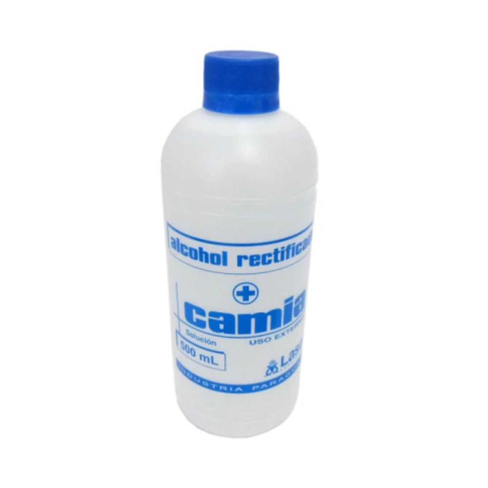 ALCOHOL RECTIF.LASCA FR. X 500 ML.